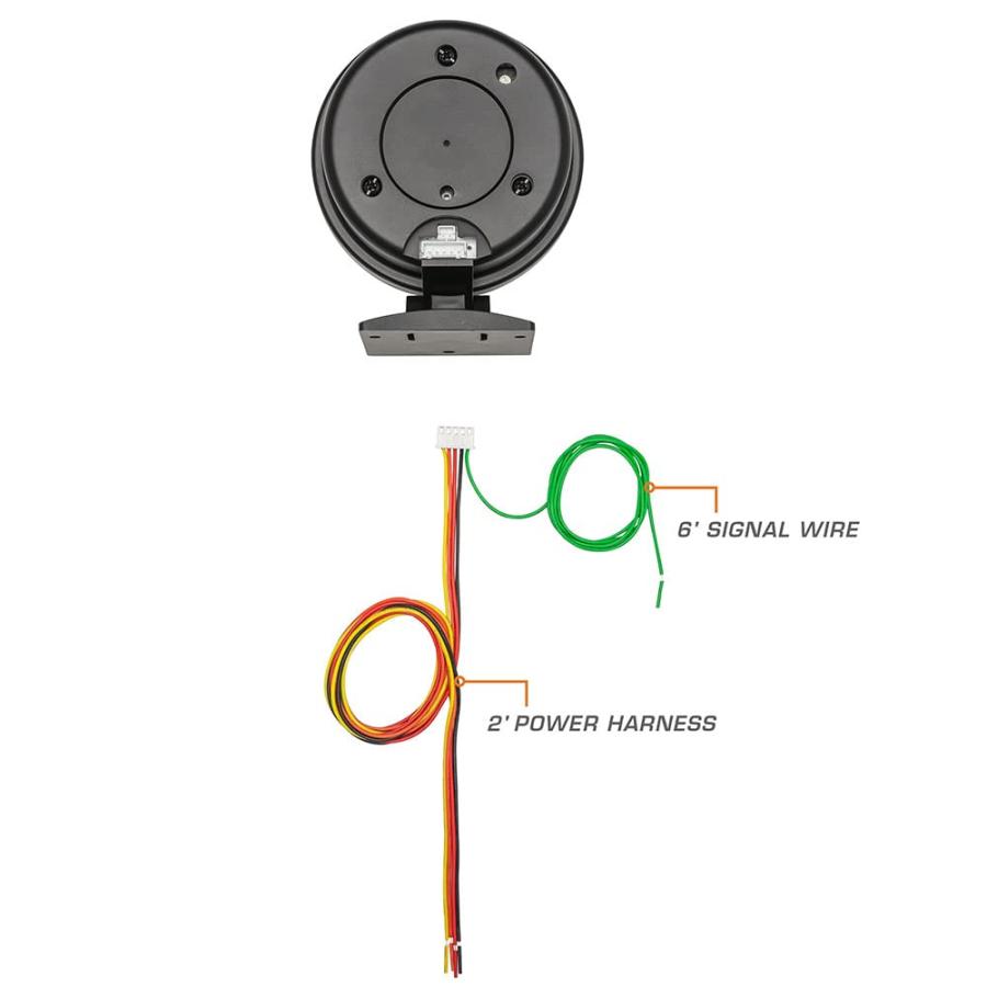 大特価!! GlowShift Tinted 7 Color 10，000 RPM Tachometer Gauge For 1 10 C 並行輸入品