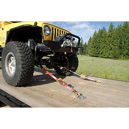 Mac's Tie Downs 511108 Black Super Pack with 8' x 2" Combination 並行輸入品_3