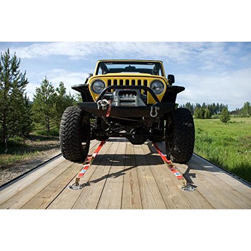 Mac's Tie Downs 511108 Black Super Pack with 8' x 2" Combination 並行輸入品_7