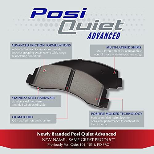 【並行輸入品】StopTech 105.15390 ディスクブレーキパッド Posi Quiet Pads Centric 105.15390の画像