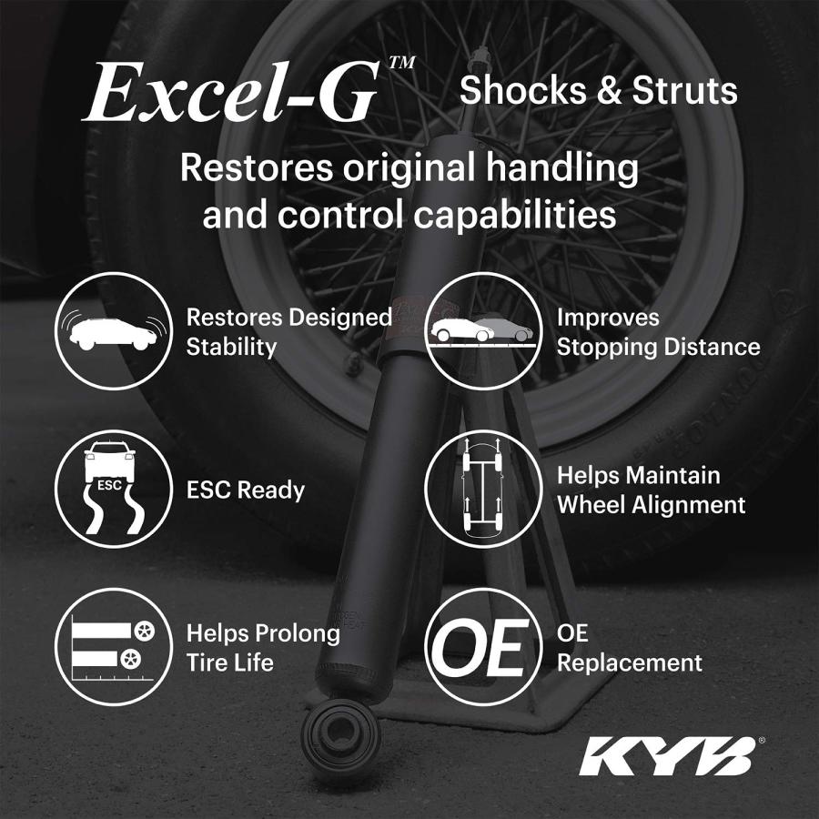 KYB 349146 Excel G ガスショック KYB 349146 Excel G Gas Shock 並行輸入品の画像