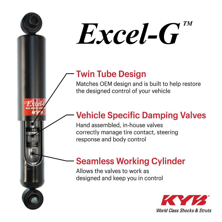 KYB 349146 Excel G ガスショック KYB 349146 Excel G Gas Shock 並行輸入品の画像