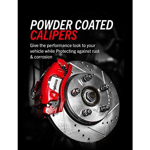 ブランド登録なし - Power Stop S4764 Performance Caliper Power Stop S4764 Rear Red Po 並行輸入品