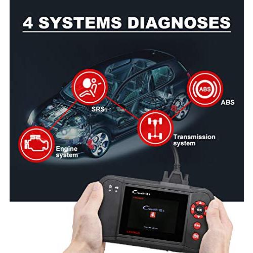 並行輸入品】LAUNCH Creader VII+ V2.0 OBD2 スキャナー診断スキャン