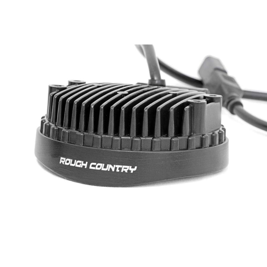 Rough Country 4インチ LED ラウンド オフロード ライト (ペア) 70804 Rough Country 4" 並行輸入品_3