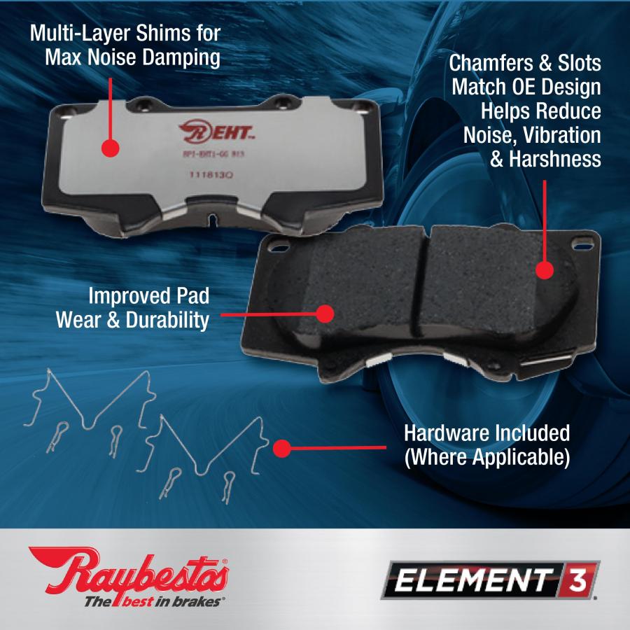 【並行輸入品】RM EHT931H Raybestos Premium Raybestos Element3 EHT〓 Replacement_3