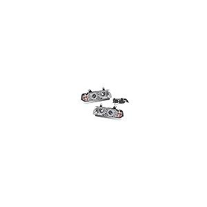 SPPC Chrome Projector Headlights G2 Assembly with Halo Rings for 並行輸入品の画像