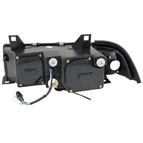 SPPC Chrome Projector Headlights G2 Assembly with Halo Rings for 並行輸入品の画像
