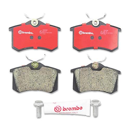 【並行輸入品】Brembo P85020N プレミアムセラミックリアディスクブレーキパッドセット Brembo P85020N Rear Disの画像