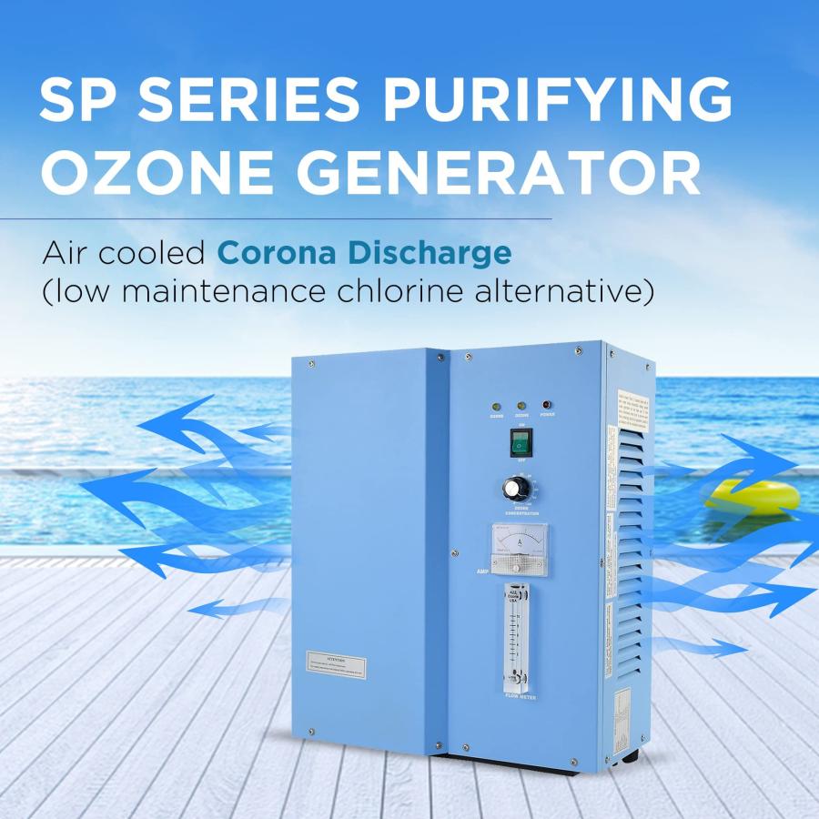 Ozone A2Z 856689005153 SP 5G スイミングプール発電機 SP 5G, a 5 g/hr Swimming 並行輸入品｜wid-grab｜10
