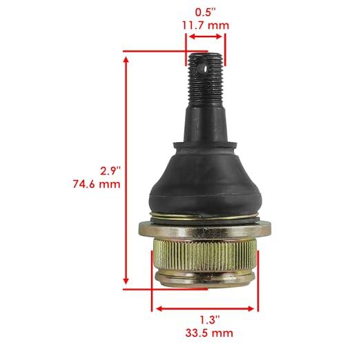 【並行輸入品】 Caltric 2 Lower Ball Joints Compatible With Kawasaki Mule 4010 Kの画像