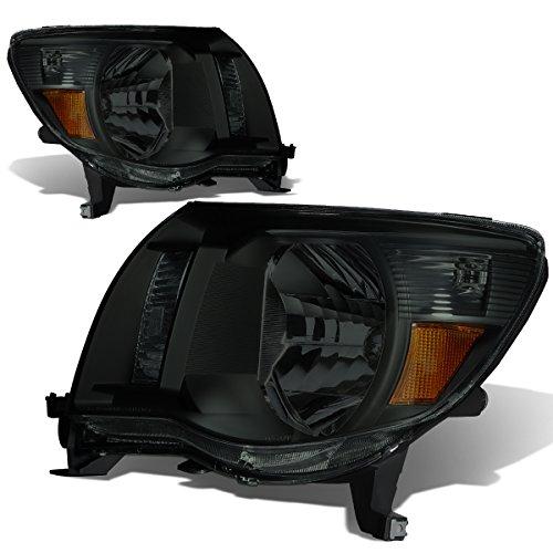 【並行輸入品】[ハロゲンモデル] ファクトリースタイル ヘッドライトアセンブリ トヨタ タコマ 05 11 運転席側 助手席側 クロームハウジン_1
