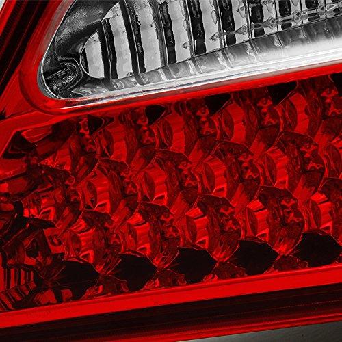 【並行輸入品】AKKON   メルセデスベンツR170 SLKクラスレッドクリアリアLEDテールライトブレーキランプ交換用左+右用 AKKONの画像