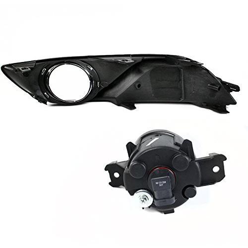【並行輸入品】 ZMAUTOPARTS Front Bumper Driving Fog Lights Lamps Smoke w/Bezels_2