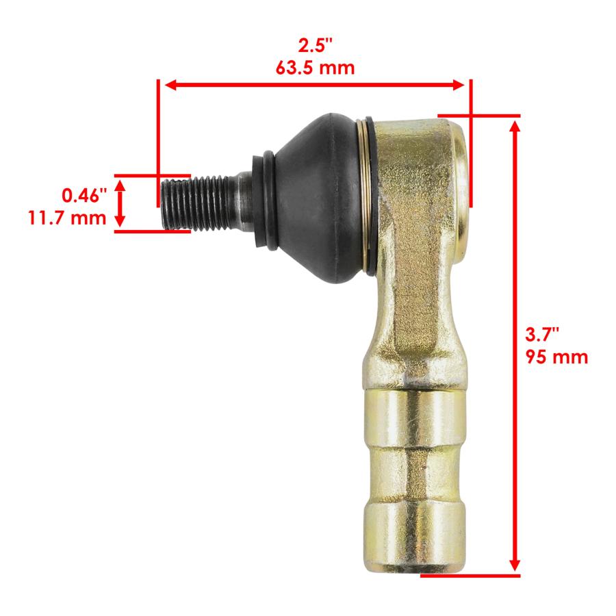 【並行輸入品】Caltric 2 上部ボールジョイント スズキ クアドラサー 250 Lt250R Lt 250R 1985 1992 に対応の画像