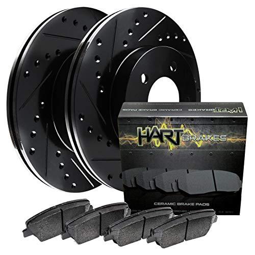 Hart Brakes Front Brakes and Rotors Kit |Front Brake Pads| Brake  並行輸入品の画像