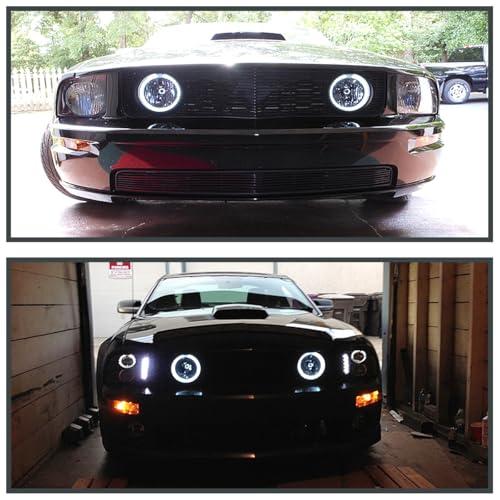【並行輸入品】UMS FL FM05 C MUSTANG LEDフォグライト Spec D Tuning Clear Fog Lights w/の画像