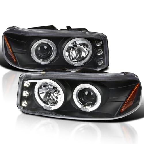 【並行輸入品】SPEC D TUNING プロジェクター ブラック 1999 2006 GMC Sierra 1500/2500/3500に対応_1