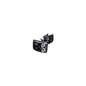 【並行輸入品】Spec D Tuning 2LHP SIV07G TM シボレーシルバラード 光沢ブラックハウジング ヘイロー LED プロジェの画像