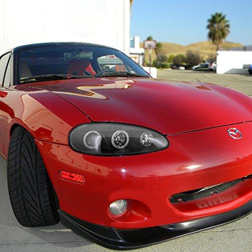 Spec D Tuning LHP MX501JM TM Mazda Miata Mx5 ブラック Halo LED プロジェクタ 並行輸入品_2