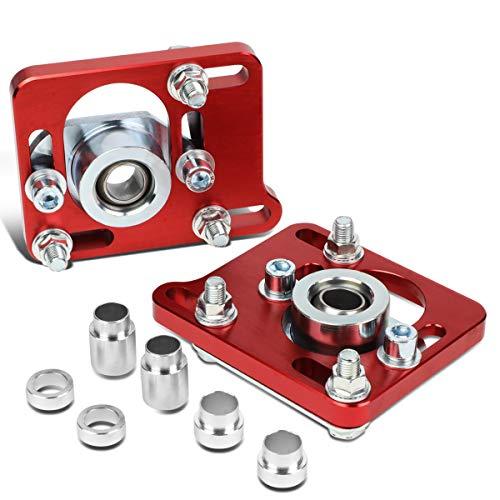 Auto Dynasty Red Front +/  2.5 Adjustable Camber Caster Plates C 並行輸入品の画像