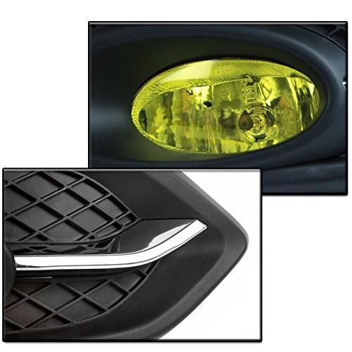 ZMAUTOPARTS For Honda Civic 2DR Bumper Driving Fog Lights Lamps 並行輸入品_6