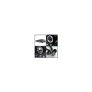 Spyder Auto 5073303 LED Halo Projector Headlights Black/Clear 並行輸入品の画像