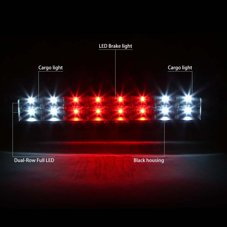 【並行輸入品】 Auto Dynasty Compatible with Ford Super Duty 3rd Gen Pair of Smoの画像