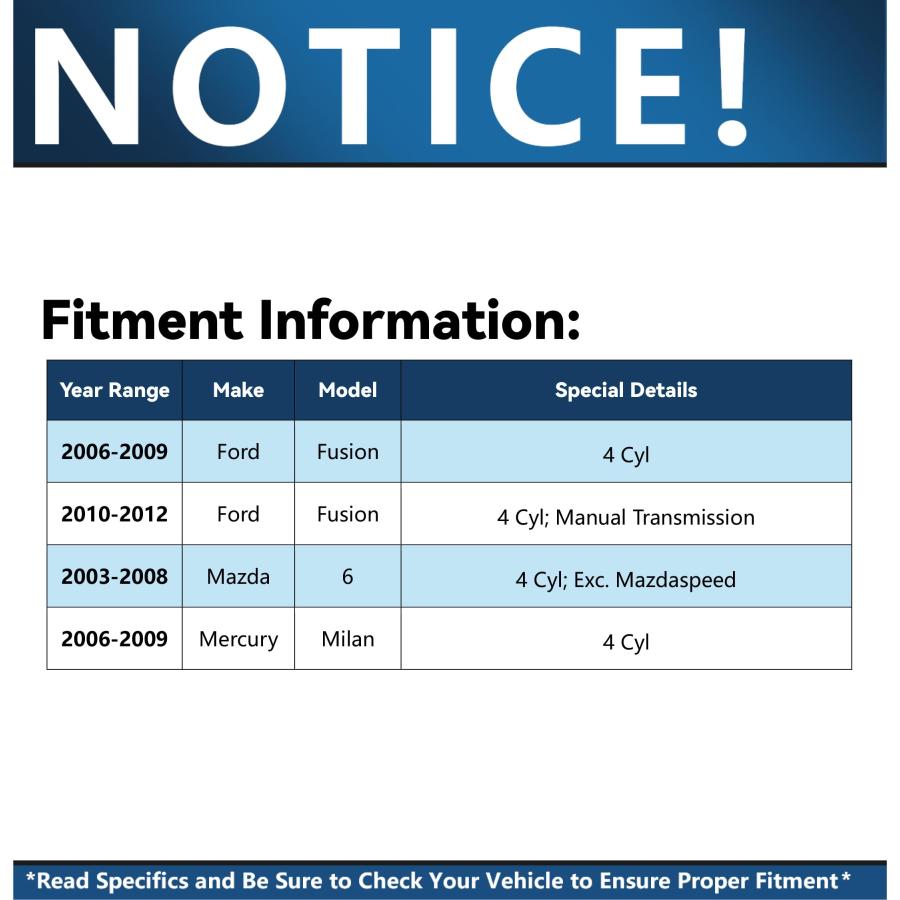 並行輸入品】 Detroit Axle 4 Cyl Front Left CV Axle for 2006 2009