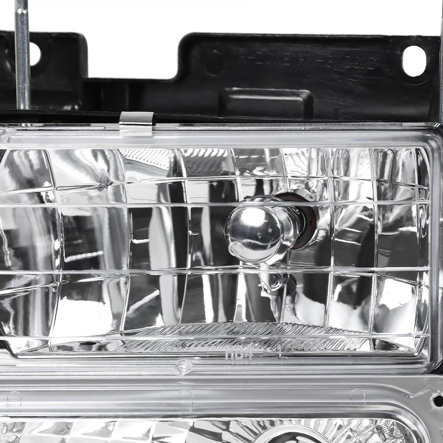 【並行輸入品】 SPEC D TUNING LED Clear Projector Headlights + 8 LED Fog Lights_6