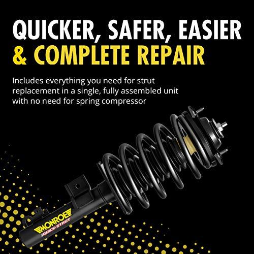 【並行輸入品】Monroe Shocks \u0026 Struts クイックストラット 171581 ストラットとコイルスプリングアセンブリ Monroの画像