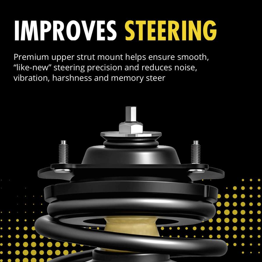 【並行輸入品】Monroe Shocks \u0026 Struts クイックストラット 171581 ストラットとコイルスプリングアセンブリ Monroの画像