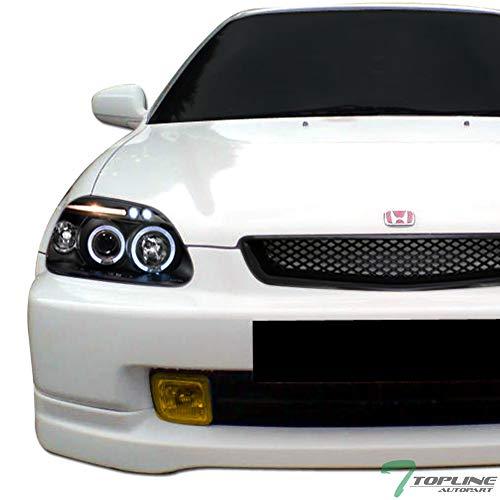 Black Housing Projector Headlights Signal Lamps Amber Reflector  並行輸入品_4