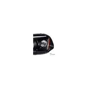Black Housing Projector Headlights Signal Lamps Amber Reflector  並行輸入品_8