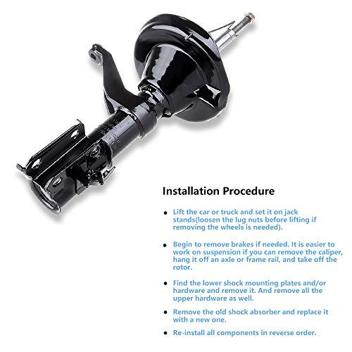 Shocks Struts,ECCPP Front Pair Shock Absorbers Strut Kits Compat 並行輸入品_7