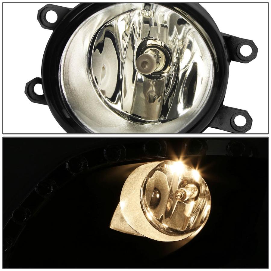 【並行輸入品】トヨタ カムリ XV40 バンパードライビングフォグライト LEDベゼル&スイッチ付き (スモークレンズ) Auto Dynast_6