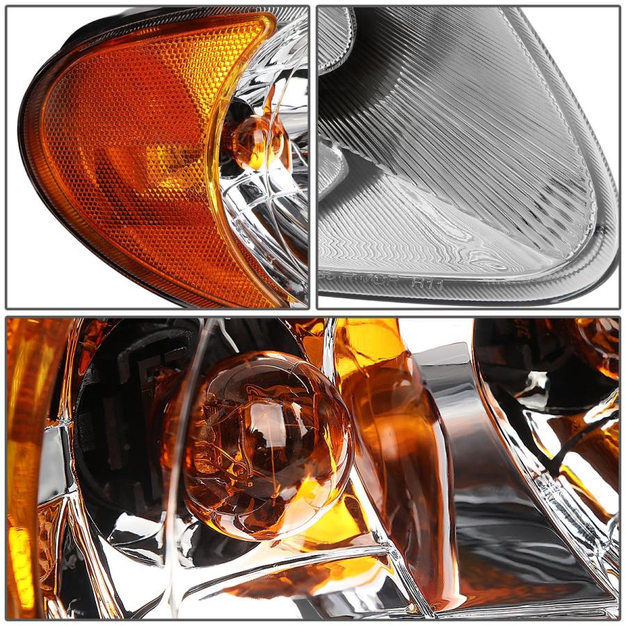 DNA MOTORING HL OH DOC01 CH AM ヘッドライト ペア 01 07 タウン&カントリー/グランドキャラバ 並行輸入品_6