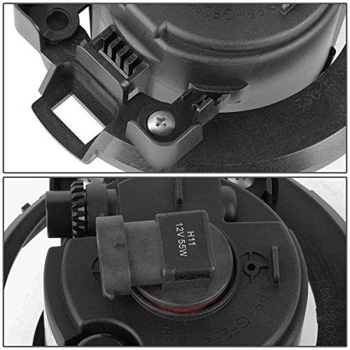 【並行輸入品】 Auto Dynasty Pair of Bumper Driving Fog Lights (Smoked Lens) Com_7