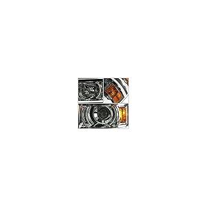 【並行輸入品】DNA Motoring HLHPLCSIL14SMAM ハロープロジェクターヘッドライト(運転席と助手席側) DNA MOTORの画像