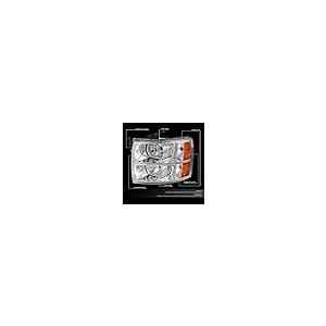 【並行輸入品】DNA MOTORING HL OH CSIL07 CH AM クロムアンバーヘッドライトペア 07 13 Silverado 1の画像