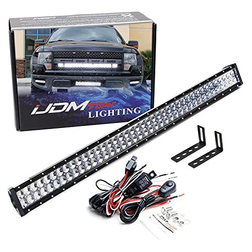 【並行輸入品】iJDMTOY グリルマウント40インチLEDライトバーキット 2009 14フォードF150 \u0026 Raptorに対応 240Wハの画像
