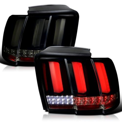 【並行輸入品】Spec D Tuning LT MST99BBLED SQ TM ブラックテールライト (フェイスリフトシーケンシャルLED光沢