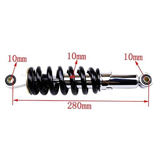 【並行輸入品】TDPRO 280mm 11インチ リアショックアブソーバーサスペンション ダートピットバイク用 50cc 70cc 90cc 1の画像