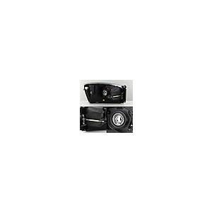 【並行輸入品】06 08 Ram 1500 06 09 Ram 2500 3500 ピックアップトラック用 ブラックヘッドライト フロントランプの画像