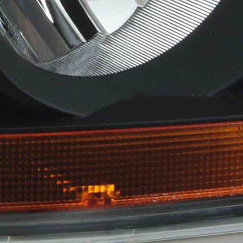 【並行輸入品】06 08 Ram 1500 06 09 Ram 2500 3500 ピックアップトラック用 ブラックヘッドライト フロントランプの画像