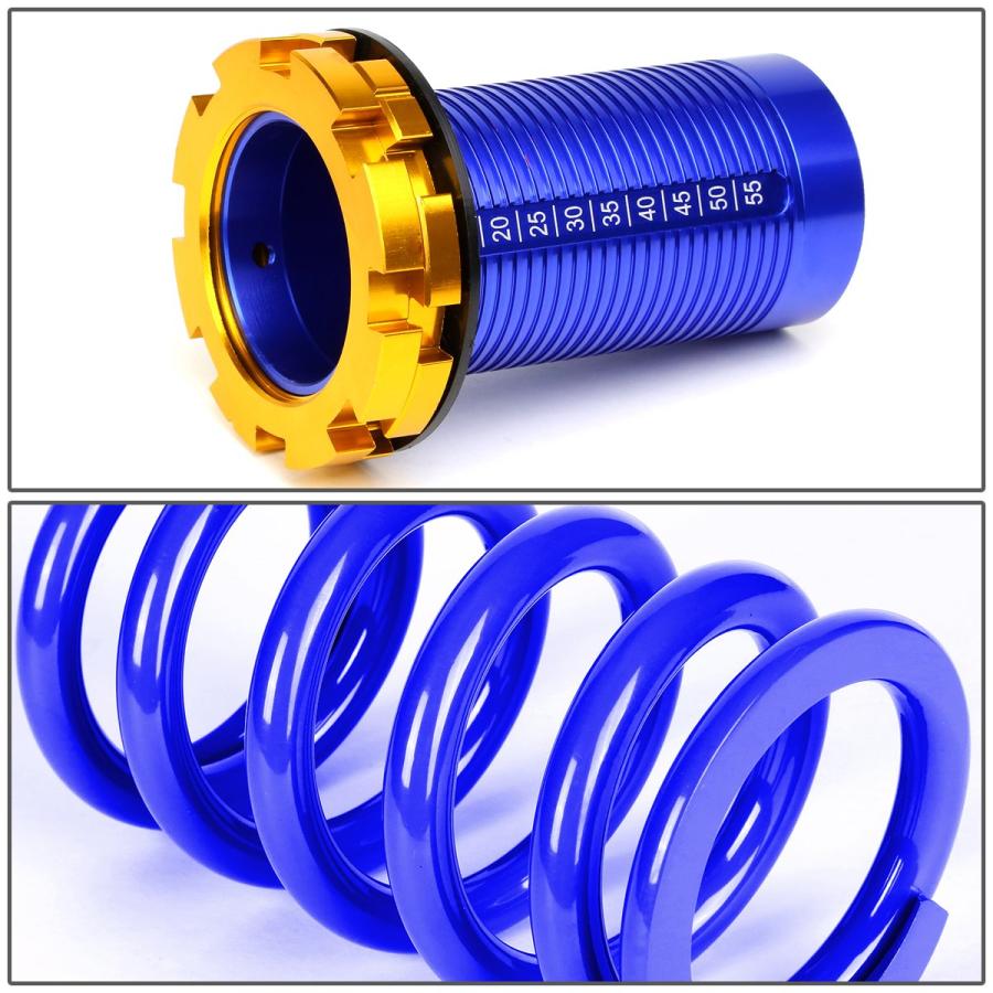 Auto Dynasty Aluminum Scaled Suspension Coilover Spring Compatib 並行輸入品の画像