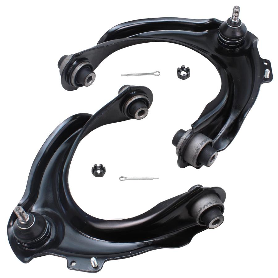 【並行輸入品】 Detroit Axle   4pc Front End Control Arms Kit for 2003 2007 Hondの画像