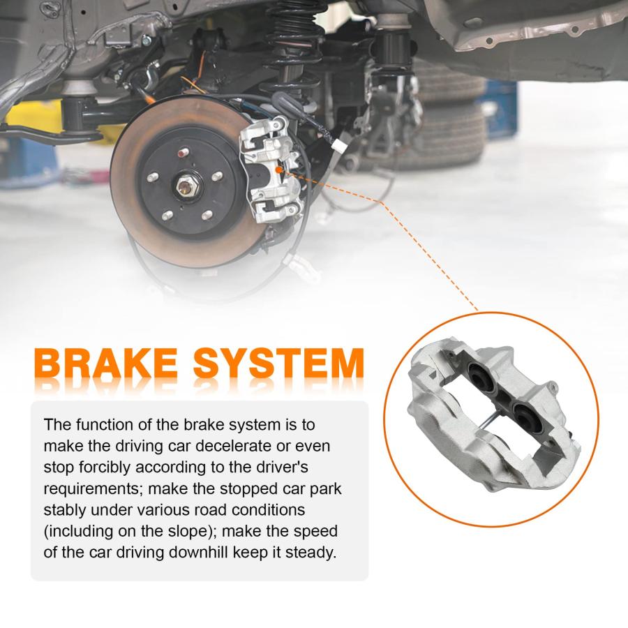 DRIVESTAR 187017 Left Front Brake Caliper for Chevy Corvette 196 並行輸入品の画像
