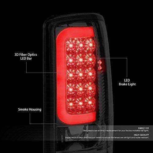 Auto Dynasty Compatible with GMC Yukon 4pc Pair of Black Amber C 並行輸入品の画像