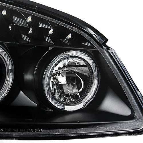 Cobalt G5 Pursuit ブラックベゼル デュアルヘイローリング DRL デイライト LED ストリップデザイン プロジ 並行輸入品の画像